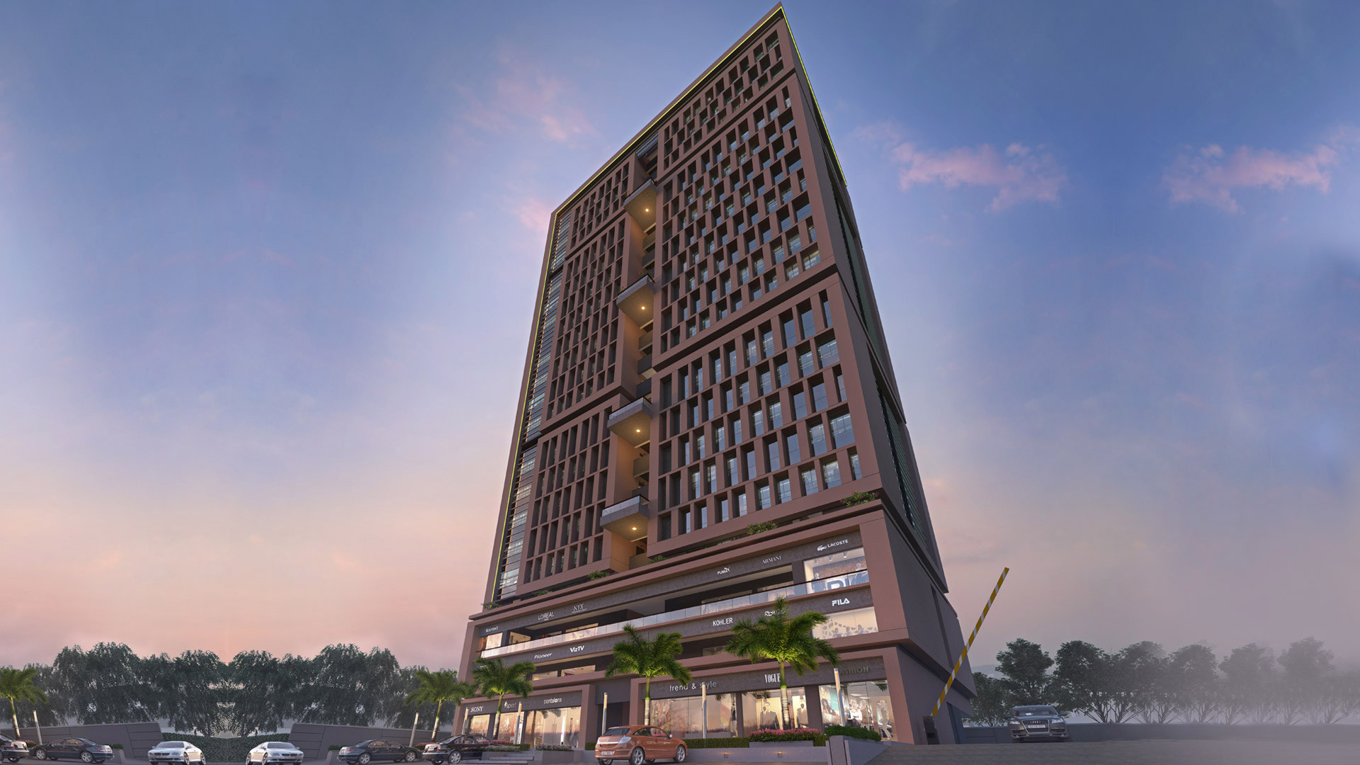 Sun Central Place - Commercial Projects In Ahmedabad